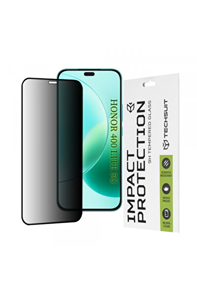 HONOR Folie de protectie Ecran Privacy Techsuit pentru 400 Lite / X8c / X8b, Sticla Securizata,