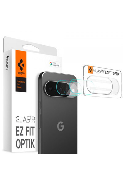 Google Spigen GlastR Optik Rear Camera Protector for Pixel 10, Tempered Glass, Set