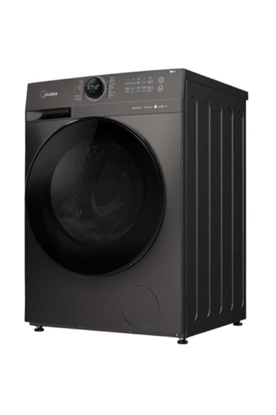 Midea Frontload Washing Machine 8KG WiFi Steam Inverter MF200W80W1TSA Titanium