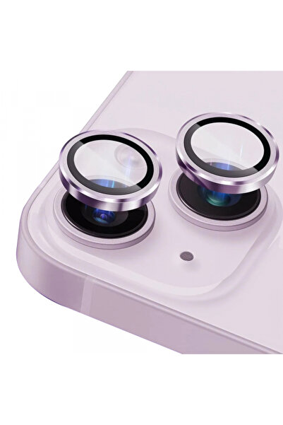 Apple Lito S+ Rear Camera Protection Film for iPhone 14, Tempered Glass, Purple