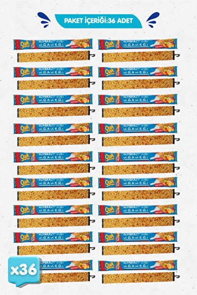 Quik Meyveli Muhabbet Krakeri 36'lı Set - Kutulu