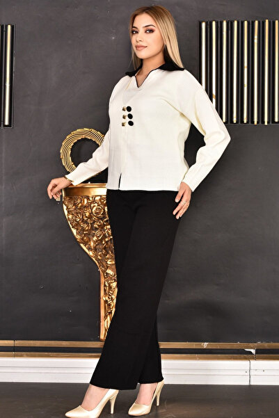 New Deux Women's Knitwear 3-Piece Set – Stylish and Comfortable Combination