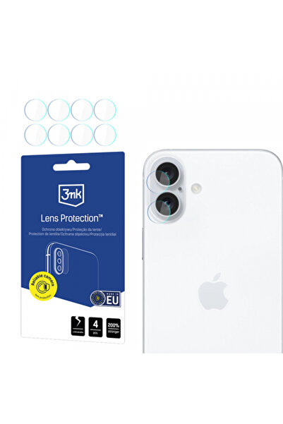 Apple 3MK Protection Rear Camera Screen Protector for iPhone 17, Flexible Glass, Set of 4