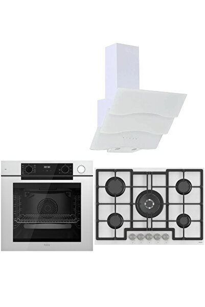 Ferre STEAM PLUS 75 SERİSİ 3LÜ CAM ANKASTRE SET (QEP64CB-ED036-BSPR600)