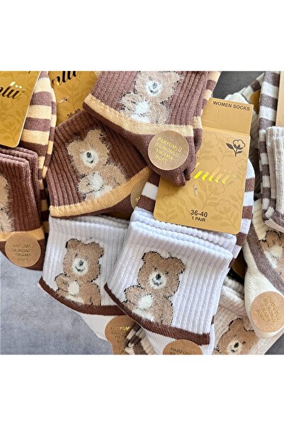 618 CONCEPT Striped College Scented Women's Socks