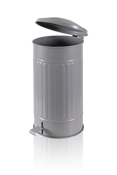 The Mia Trash Can Kitchen 24 Lt Light Gray
