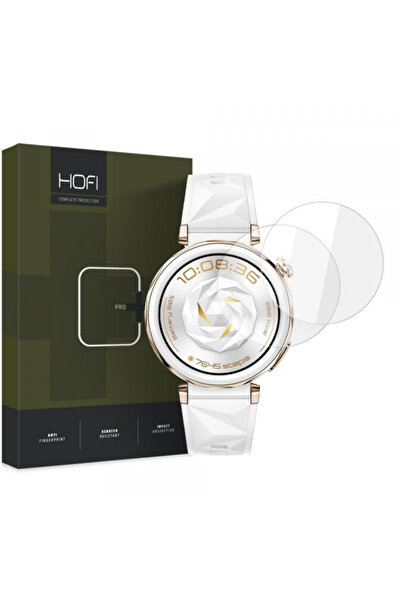 Huawei Folie Protectie HOFI Glass PRO+ pentru Watch GT 5 Pro 42mm, Set 2 bucati, Sticla Securizata