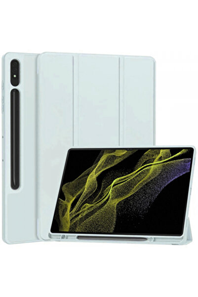 Samsung Husa pentru Galaxy Tab S8 Ultra, Techsuit, Flex Trifold, Bleu