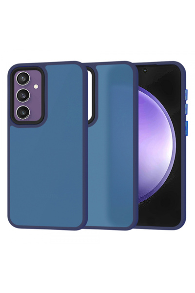 Samsung Θήκη για Galaxy S23 FE S711, Techsuit, HaloFrost, Μπλε Σκούρο Μπλε