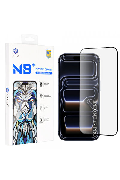 Apple Lito NB Screen Protector for iPhone 17 Pro, Tempered Glass, Full Glue, ...