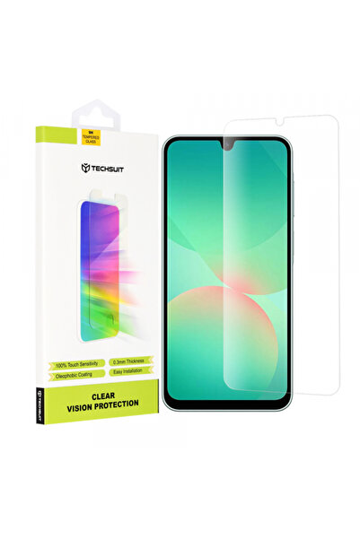 Samsung Techsuit Clear Vision Screen Protector for Galaxy A26 A266, Tempered ...