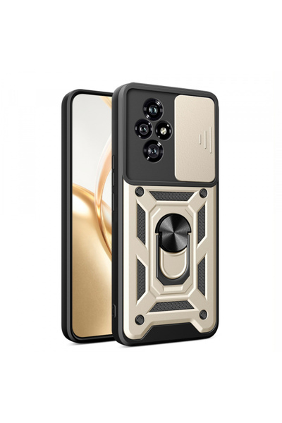 HONOR Husa pentru 200, Techsuit, CamShield, Aurie