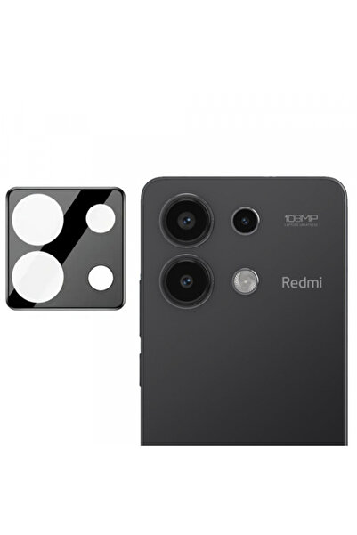 Xiaomi Techsuit Rear Camera Protection Film for Redmi Note 13 4G, Tempered Glass, Black