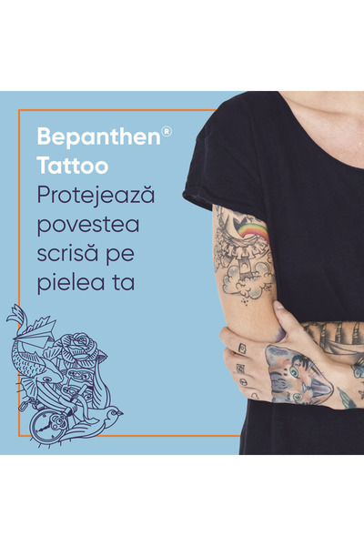 Bepanthen Tattoo Care Ointment, 50g, Bayer