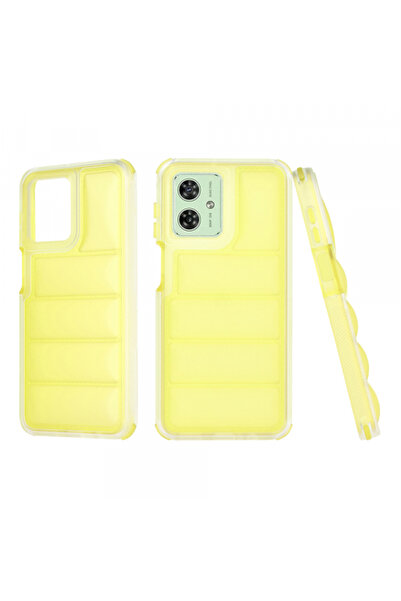 Motorola Husa pentru Moto G54, Techsuit, Wave Shield, Galbena