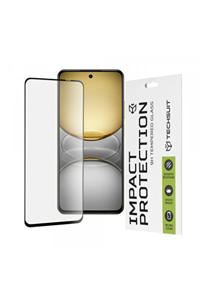 realme Techsuit Screen Protector for C75 / 14x, Tempered Glass, Full Glue, 111D,