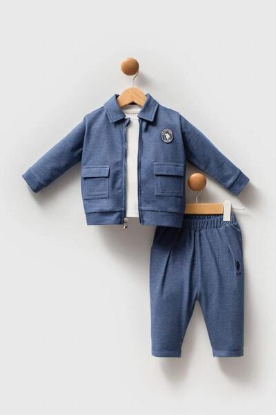 U.S. Polo Assn. Kids طقم يو اس بي 2597 من يو اس بي بولو اسن للأولاد الصغار مك...