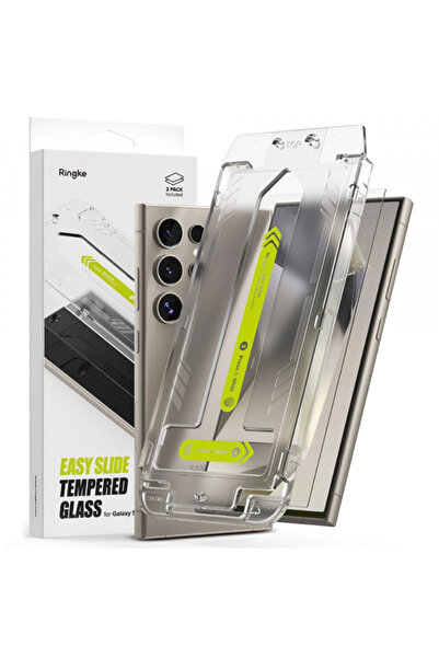 Samsung Folie de protectie Ecran Ringke Easy Slide pentru Galaxy S24 Ultra S9...