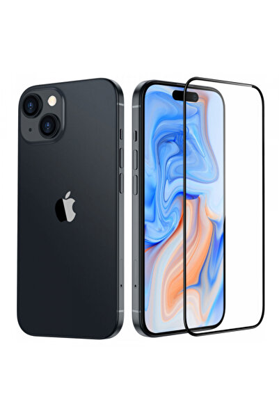 Apple ESR Armorite Screen Protector for iPhone 15 Plus, Tempered Glass, Full Glue,
