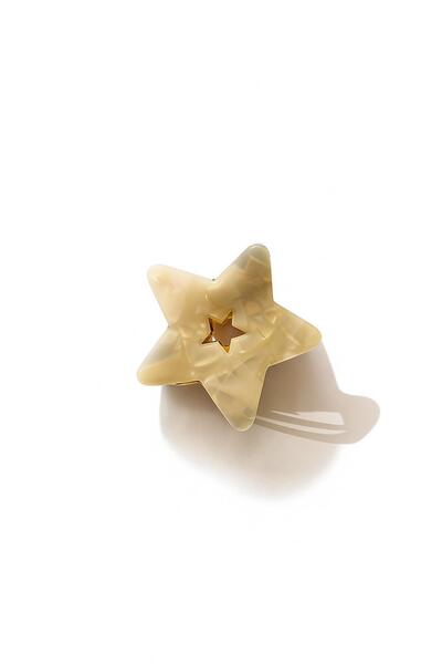 New Obsessions Cataramă de lux din acetat de metal în formă de stea