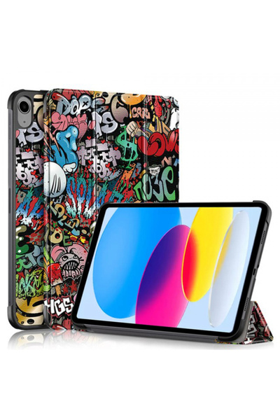 Apple Husa pentru iPad (2025) / (2022), Techsuit, FoldPro Urban Vibe, Multicolor