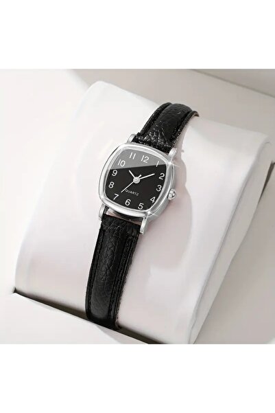 Feronnucci Kadın Deri Kordonlu Rose Gold Klasik Quartz Kol Saati 644