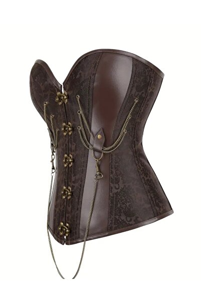 G&H UNDERWEAR Texas Vintage Chain Detailed Corset