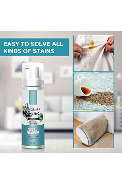 DMYRDH Fabric Foam Bubble Cleaner Remove Dirt Stain Grime of Carpet Curtain Mattress Cloth Sofa Shoes