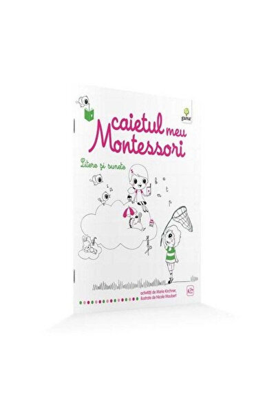 Gama Litere și sunete - Caietul meu Montessori