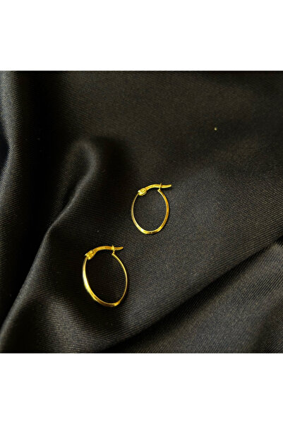 Arpaş 14 Ayar Klasik Halka Küpe