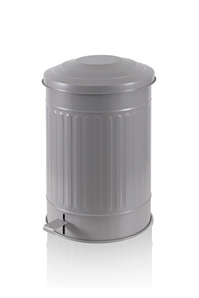 The Mia Trash Can Kitchen 37 Lt Light Gray