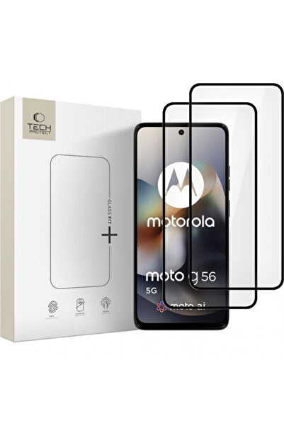 Motorola Folie de protectie Ecran Tech-Protect FIT+ pentru Moto G56, Sticla S...