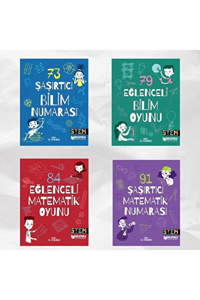 BİLİM SERİSİ 4'LÜ KİTAP