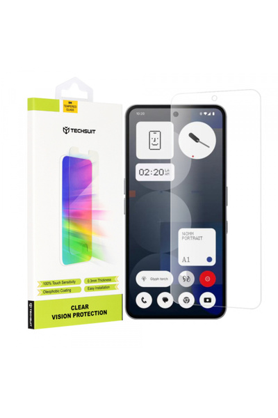 NOTHING Folie de protectie Ecran Techsuit Clear Vision pentru Phone (3a) / Phone (3a) Pro, Sticla