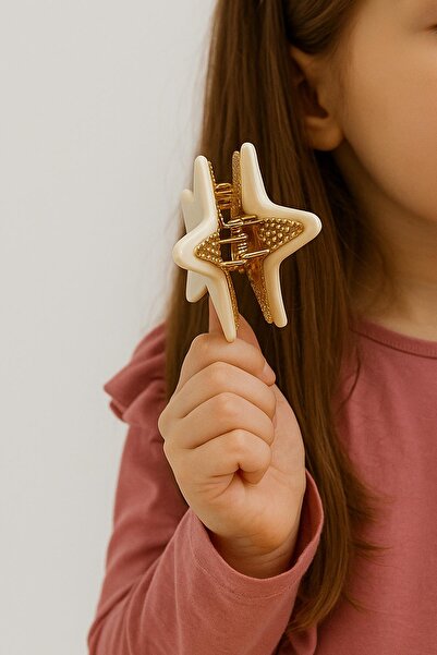 New Obsessions Luxury Metal Acetate Star Clasp Buckle