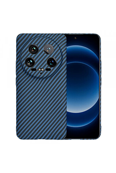 Xiaomi Husa pentru 14 Ultra, Techsuit, Carbonite FiberShell, Turcoaz