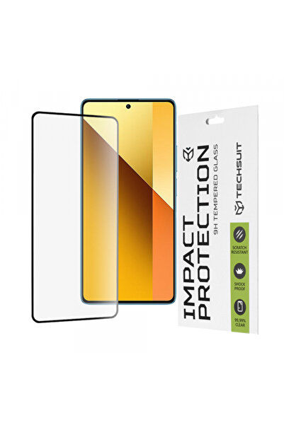 Xiaomi Techsuit Screen Protector for Redmi Note 13 5G, Tempered Glass, Full Glue,