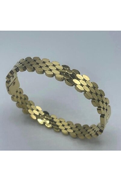 ZERVA QUEEN Gold Detailed Steel Handcuffs