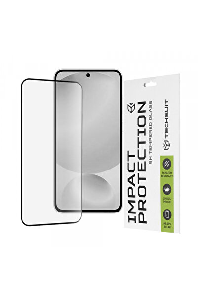 Samsung Προστατευτικό οθόνης Techsuit για Galaxy S25 FE, σκληρυμένο γυαλί, πλ...