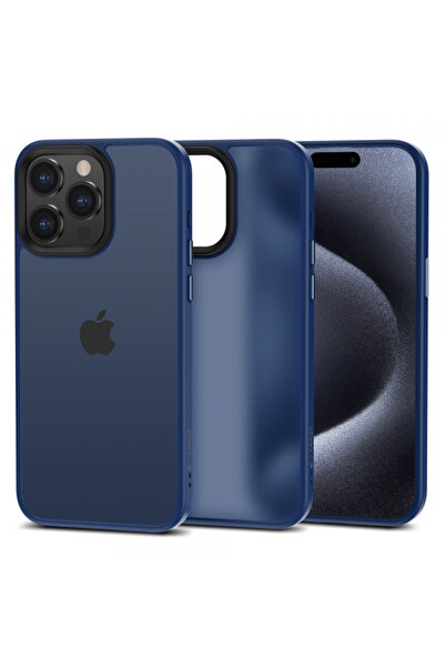 Apple Case for iPhone 15 Pro Max, Tech-Protect, Magmat, Navy Blue