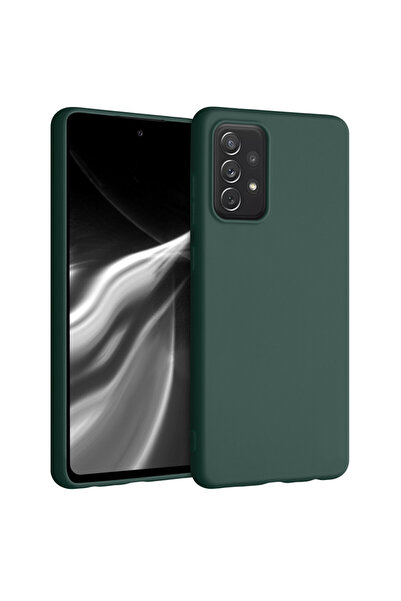 KWmobile Carcasă pentru Samsung Galaxy A72, silicon, verde, 54358.169