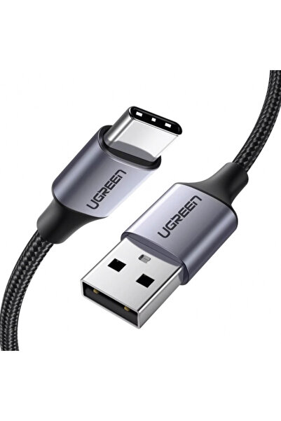 Ugreen Cablu Date si Incarcare USB-A - USB-C US288, 18W, 0.25m, Negru