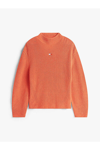 Tommy Hilfiger Tommy Badge Relaxed Mock Neck Jumper