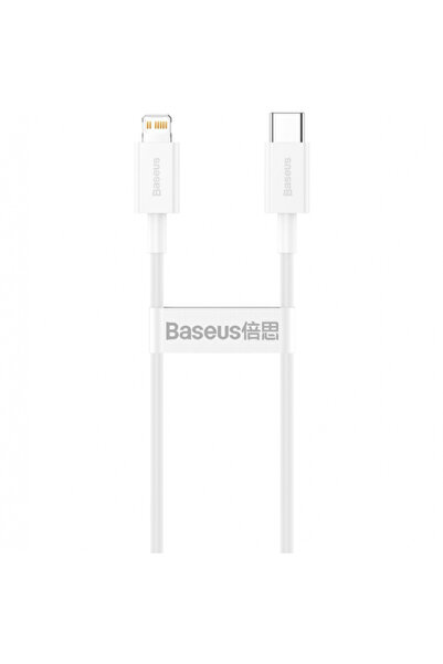 Apple Baseus Superior Series USB-C - Lightning Data and Charging Cable, 20W, 1m, White CATLYS-A02
