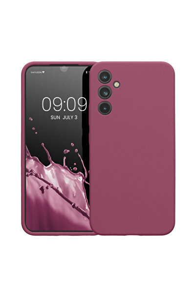 KWmobile Case for Samsung Galaxy A34 5G, Cherry Blossom, Silicone, 60807.235