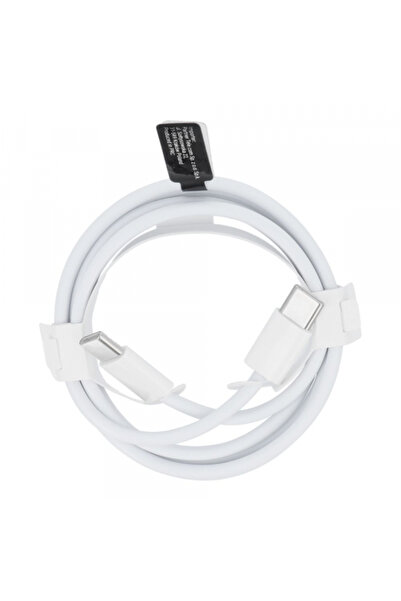 Universal Cablu Date si Incarcare USB-C - USB-C OEM HD26 Box, 30W, 1m, Alb