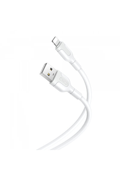 Apple Cablu Date si Incarcare USB-A - Lightning XO Design NB212, 18W, 1m, Alb