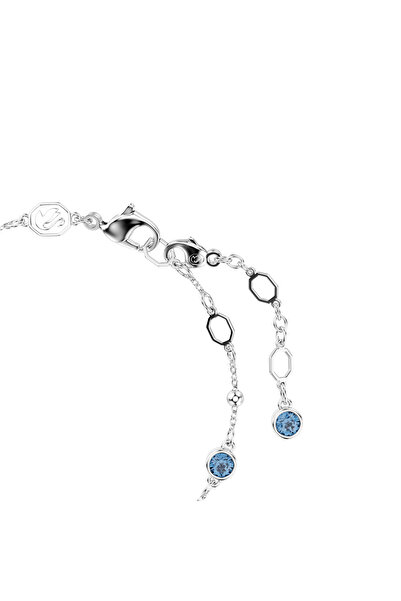 Swarovski Imber Bileklik, Yuvarlak kesim, Mavi, Rodyum kaplama