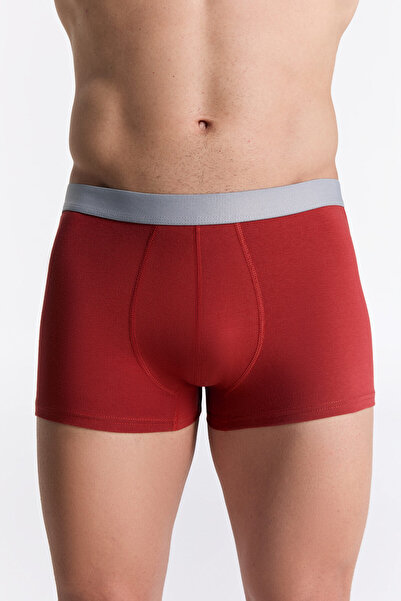 Albero Natur GOTS Sertifikalı Organik Pamuk Erkek Trunk Boxer İç Çamaşırı