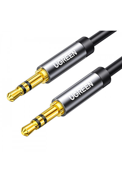 Ugreen Cablu Audio 3.5mm - 3.5mm AV119, 1m, Negru